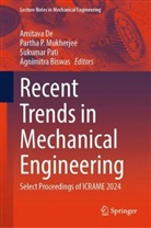 Agnimitra Biswas, Amitava De, Partha P Mukherjee, Partha P. Mukherjee, Partha P Mukherjee, Partha P. Mukherjee... - Recent Trends in Mechanical Engineering