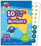 CGP Books, CGP Books - 10 Minutes a Day Numbers for Ages 3-5 (with over 100 stickers)