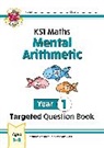 CGP Books, CGP Books - KS1 Maths Year 1 Mental Arithmetic Targeted Question Book (includes Online Answers & Audio Tests)