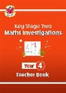 CGP Books, CGP Books - KS2 Maths Investigations Year 4 Teacher Book