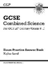 CGP Books, CGP Books - GCSE Combined Science: OCR 21st Century Answers (for Exam Practice Workbook) - Higher