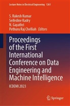 SEIFEDINE KADRY, Pethuru Raj Chelliah, N Gayathri, N. Gayathri, N Gayathri et al, SEIFEDINE KADRY... - Proceedings of the First International Conference on Data Engineering and Machine Intelligence