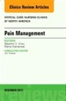 Stephen D Krau, Stephen D. Krau, Krau Stephen D., Maria Overstreet, Overstreet Maria - Pain Management, An Issue of Critical Nursing Clinics