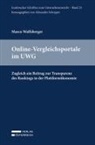 Marco Wolfsberger - Online-Vergleichsportale im UWG