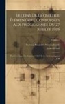 Louis Gérard, Bolesias Alexandre Niewenglowski - Leçons De Géométrie Élémentaire Conformes Aux Programmes Du 27 Juillet 1905: Pour Les Classes De Première C Et D Et De Mathématiques a Et B; Volume 2