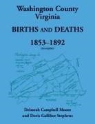Deborah Moore - Washington County, Virginia Births and Deaths, 1853-1892 (incomplete)