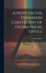 Morris Kline - A Note on the Expansion Coefficient of Geometrical Optics
