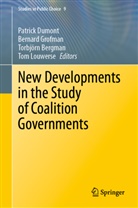 Tom Louwerse, Torbjörn Bergman, Torbjörn Bergman et al, Patrick Dumont, Bernard Grofman, Tom Louwerse - New Developments in the Study of Coalition Governments