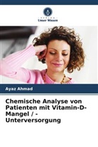 Ayaz Ahmad - Chemische Analyse von Patienten mit Vitamin-D-Mangel / -Unterversorgung