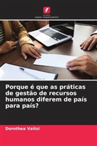 Dorothea Vaitsi - Porque é que as práticas de gestão de recursos humanos diferem de país para país?