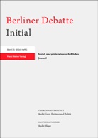 Berliner Debatte Initial e. V., Berliner Debatte Initial e.V., Berliner Debatte Initial e V, Häger, André Häger - Berliner Debatte Initial 35 (2024) 1