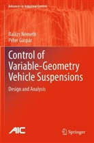 Péter Gáspár, Balázs Németh - Control of  Variable-Geometry Vehicle Suspensions