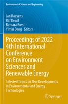 Jan Baeyens, Yimin Deng, Raf Dewil, Barbara Rossi, Barbara Rossi et al - Proceedings of 2022 4th International Conference on Environment Sciences and Renewable Energy