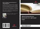 Mansur Abdunazarov, Halima Babahanova - Offset Printing Process Parameters for Lightweight Paper