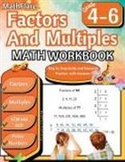 Mathflare Publishing - Factors and Multiples Math Workbook 4th to 6th Grade
