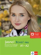 Monika Brosch, Galina Burdukova, Na Ossipova-Joos - Jasno! neu A1-A2 - Hybride Ausgabe allango, m. 1 Beilage