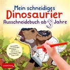 LeseGlück - Mein schneidiges Dinosaurier Ausschneidebuch ab 3 Jahre