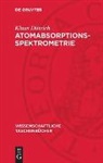 Klaus Dittrich - Atomabsorptionsspektrometrie