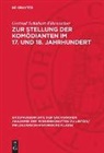 Gertrud Schubart-Fikentscher - Zur Stellung der Komödianten im 17. und 18. Jahrhundert