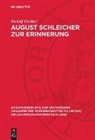 Rudolf Fischer - August Schleicher zur Erinnerung
