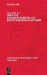 Hermann Ley - Über die Schwierigkeiten des Einzelwissenschaftlers