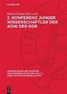 Werner Hartkopf, Heinrich Scheel - 2. Konferenz junger Wissenschaftler der AdW der DDR