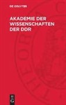 Degruyter - Akademie der Wissenschaften der DDR
