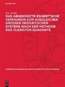 Kurt Arnold - Das abgekürzte Eggert'sche Verfahren zum Ausgleichen grosser geodätischer Systeme nach der Methode der kleinsten Quadrate