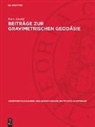 Kurt Arnold - Beiträge zur gravimetrischen Geodäsie