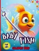 Peter - Baby Fish Coloring Book For Kids