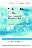 Elizabeth Bott Spillius, Spillius Elizabeth Bott - Melanie Klein Today, Volume 2: Mainly Practice