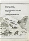 Cristina Berna, Eric Thomsen - Kuwagata Keisai (Kitao Masayoshi) Methods of Cursive Drawing of Landscapes Coloring and Pattern Book