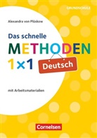 Alexandra von Plüskow-Kaminski - Das schnelle Methoden 1x1 - Grundschule