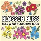 Hue Coloring - Blossom Bliss Bold and Easy Coloring Book