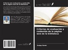 Sanjay Karak - Criterios de evaluación y contenido de la página web de la biblioteca