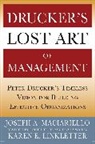 Karen Linkletter, Karen E. Linkletter, Joseph Maciariello - Drucker's Lost Art of Management
