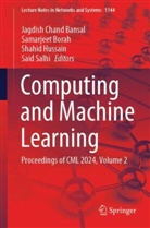 Jagdish Chand Bansal, Samarjeet Borah, Shahid Hussain, Shahid Hussain et al, Said Salhi - Computing and Machine Learning