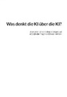 Olivier Hofmann - Was denkt die KI über die KI?