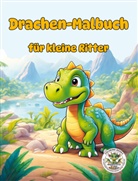 Nanja Holland - Drachen-Malbuch für kleine Ritter