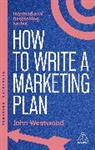 John Westwood, Westwood John - How to Write a Marketing Plan