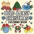 Hue Coloring - Bold and Easy Christmas Coloring Book