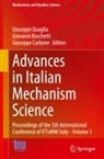 Giovanni Boschetti, Giuseppe Carbone, Giuseppe Quaglia - Advances in Italian Mechanism Science