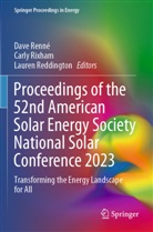 Lauren Reddington, Dave Renné, Carly Rixham - Proceedings of the 52nd American Solar Energy Society National Solar Conference 2023