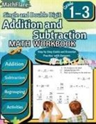 Mathflare Publishing - Addition and Subtraction Math Workbook 1st to 3rd Grade