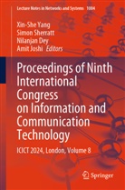 Nilanjan Dey, Amit Joshi, Simon Sherratt, Xin-She Yang - Proceedings of Ninth International Congress on Information and Communication Technology
