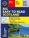 Philip's Maps - Philip's Big Easy to Read Scotland Road Atlas (Spiral A3)