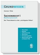 Clemens D'Alquen, Karl-Edmund Hemmer, Achim Wüst - Grundwissen Sachenrecht I - Mobiliarsrecht