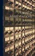 Edward Latham - French Abbreviations: Commercial, Financial, and General