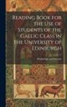 MacLachlan and Stewart - Reading Book for the Use of Students of the Gaelic Class in the University of Edinburgh