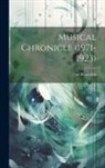 Paul Rosenfeld - Musical Chronicle (1971-1923)